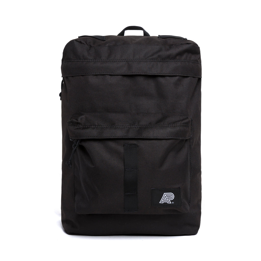 black and white non-leather backpack A&PWW BACKPACK BLACK – ALBINO & PRETO