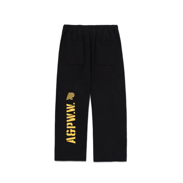 A&PWW11 3/4 SWEATPANTS BLACK/GOLD