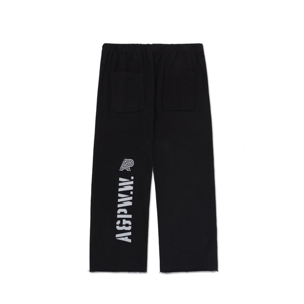 A&PWW11 3/4 SWEATPANTS BLACK/GRAY