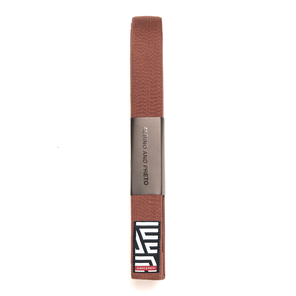 A&P HERRINGBONE CLASSIC BELT BROWN