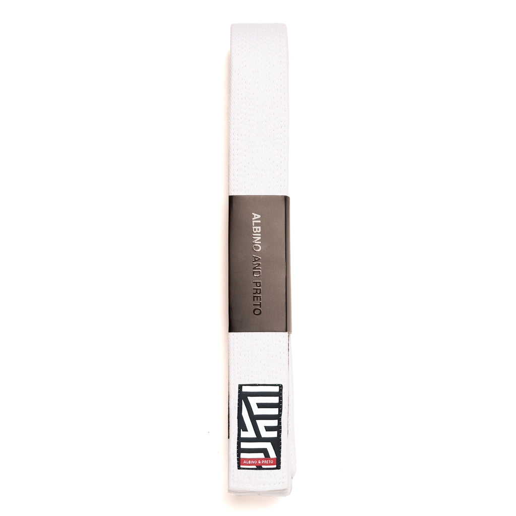 A&P HERRINGBONE CLASSIC BELT WHITE