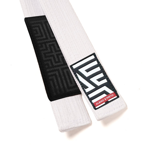 A&P HERRINGBONE CLASSIC BELT WHITE