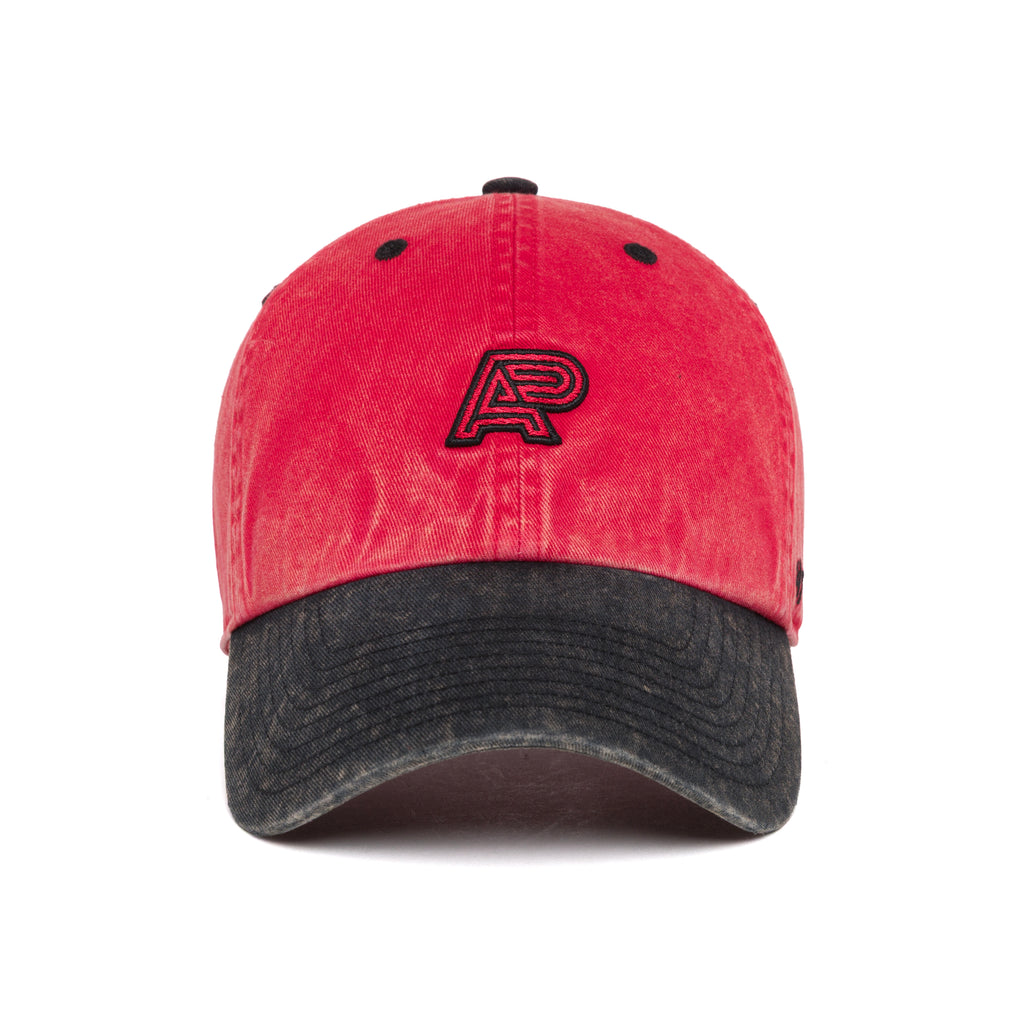 AP x ’47® WASHED CLEAN UP HAT RED