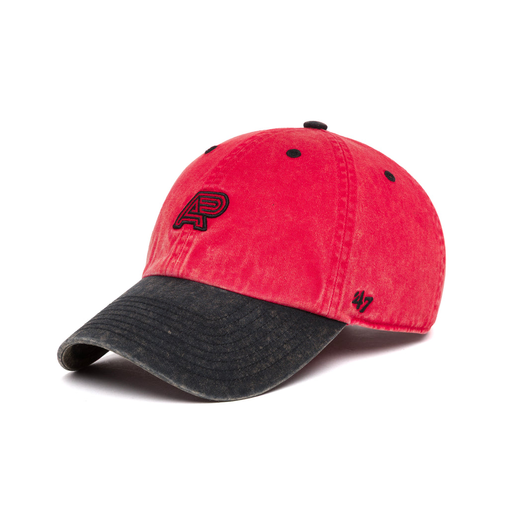 AP x ’47® WASHED CLEAN UP HAT RED