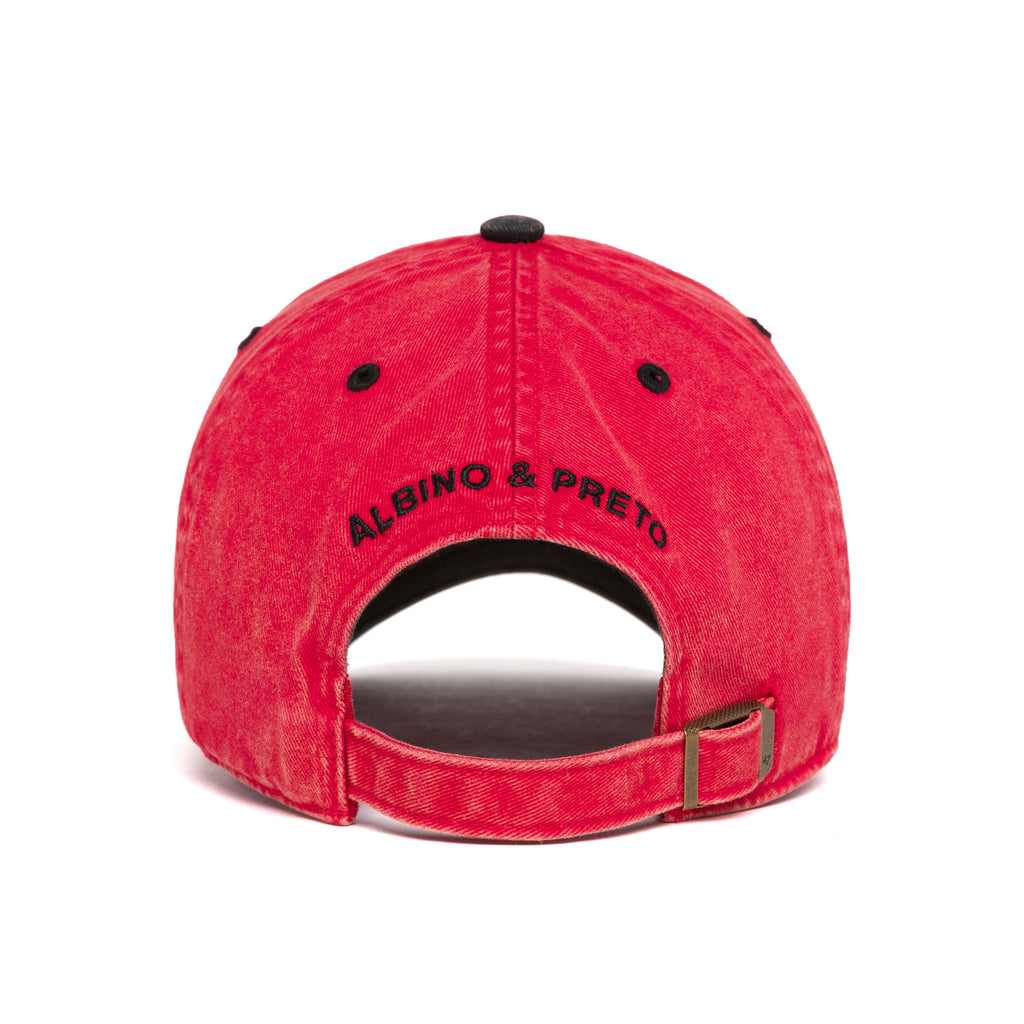 AP x ’47® WASHED CLEAN UP HAT RED
