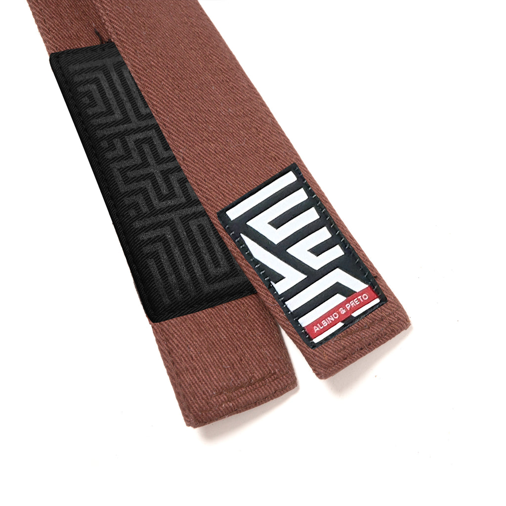 A&P HERRINGBONE CLASSIC BELT BROWN