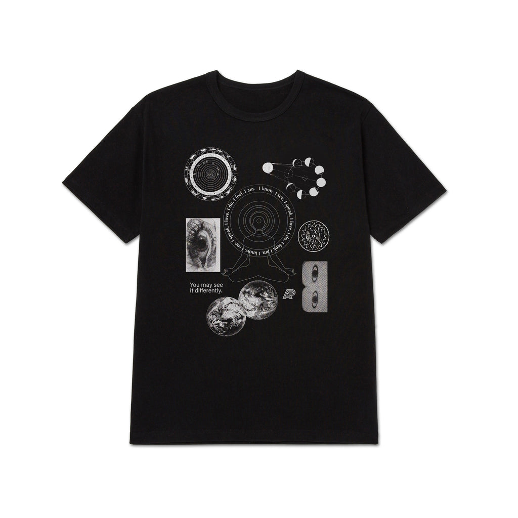 A&P YOU SEE DIFFERENT TEE BLACK