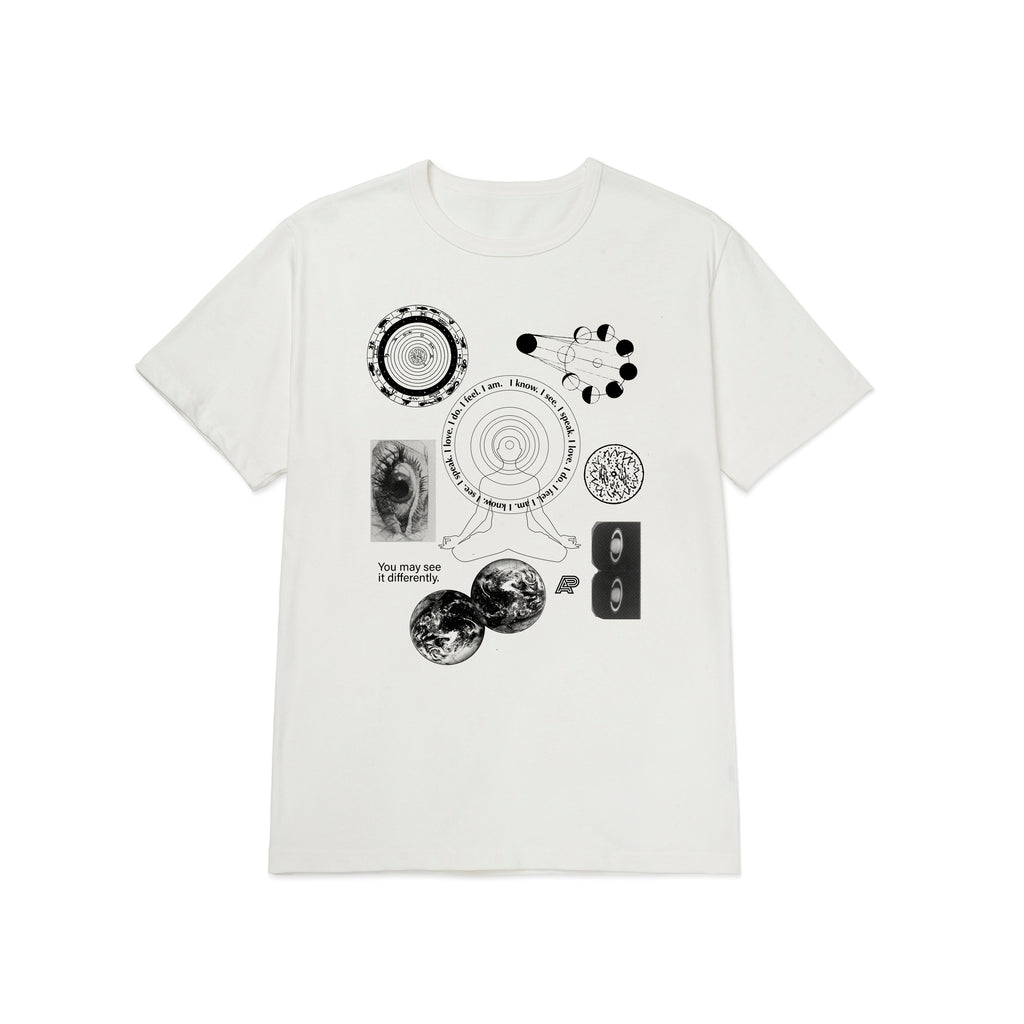 A&P YOU SEE DIFFERENT TEE WHITE