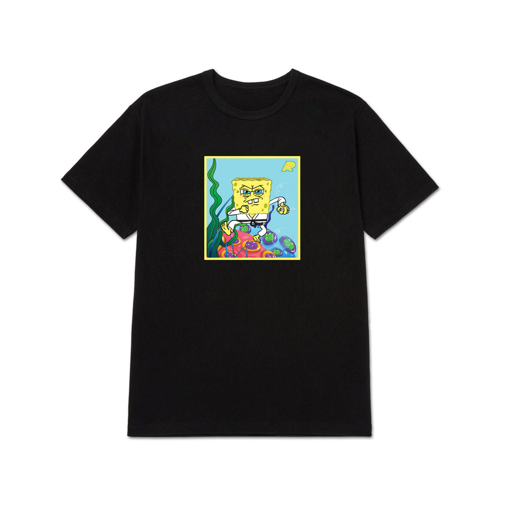 A&P x SPONGEBOB UNDERWATER TEE BLACK
