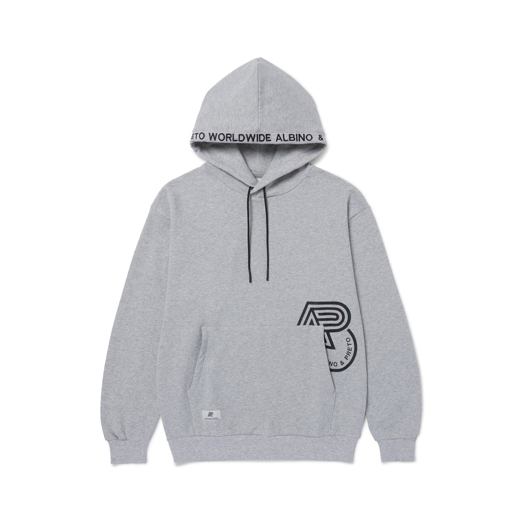 A&P WORLDWIDE HOODY HEATHER