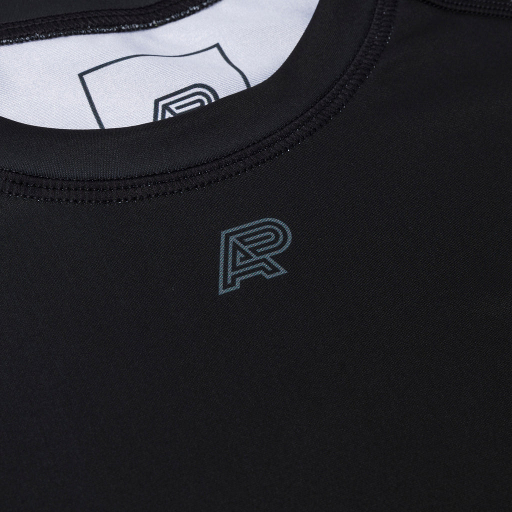 A&P THAQAFA LS RASHGUARD BLACK