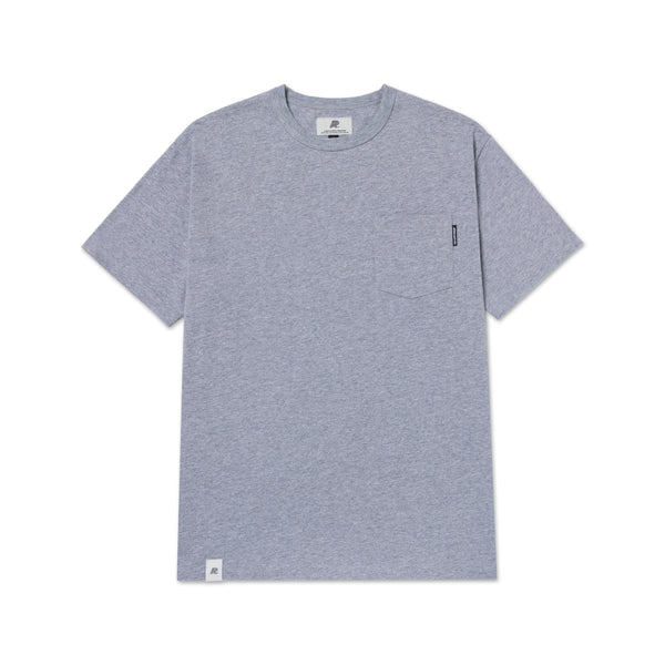 A&PWW POCKET TEE LIGHT HEATHER