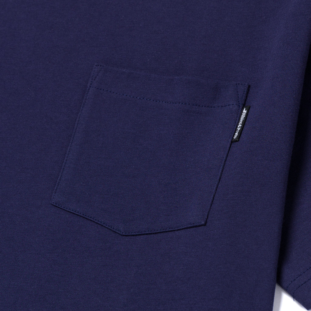 A&PWW POCKET TEE DARK NAVY
