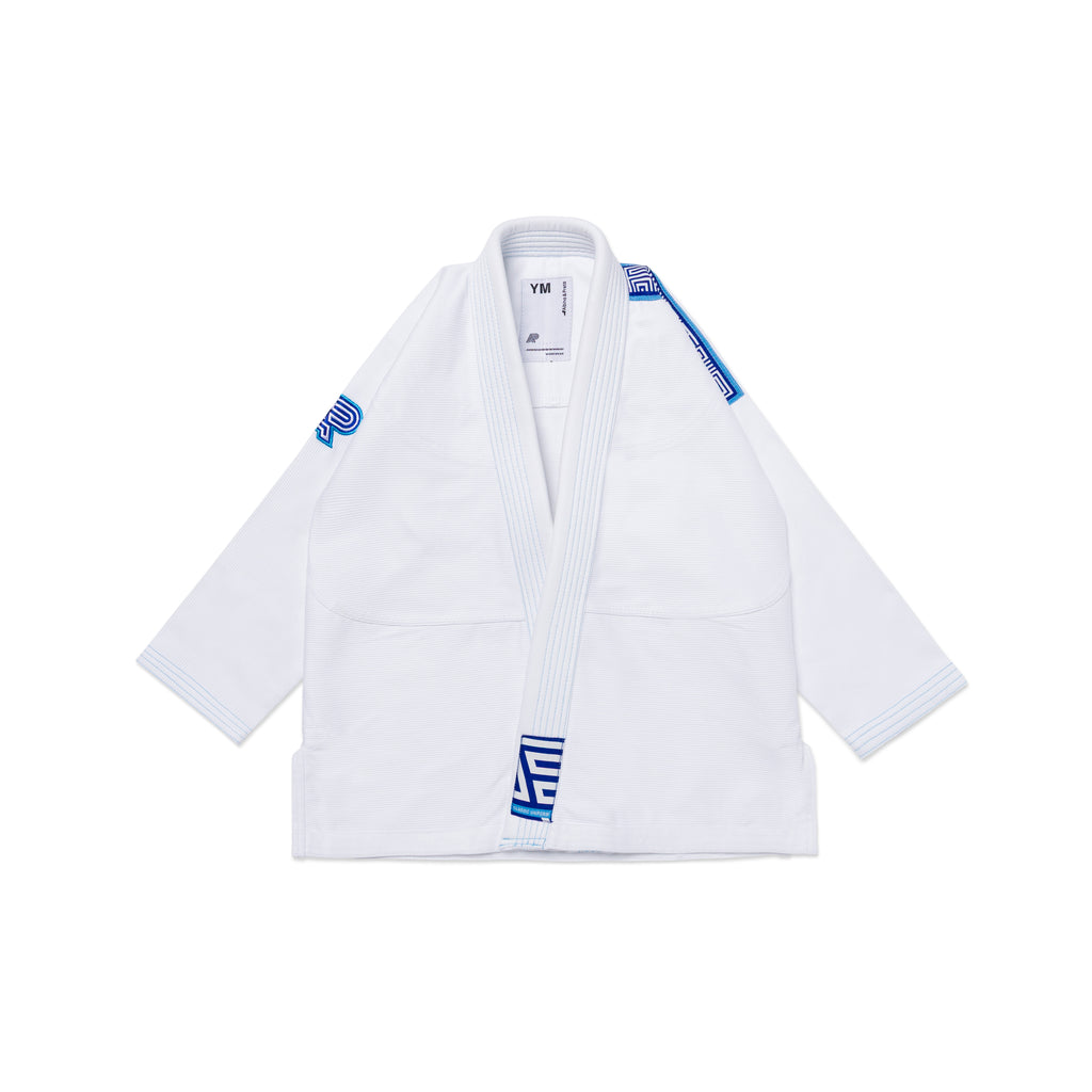 A&P BBBW HERRINGBONE KIDS GI WHITE