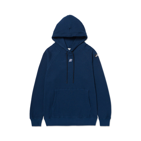 A&P 24 WAFFLE RAGLAN HOODY NAVY