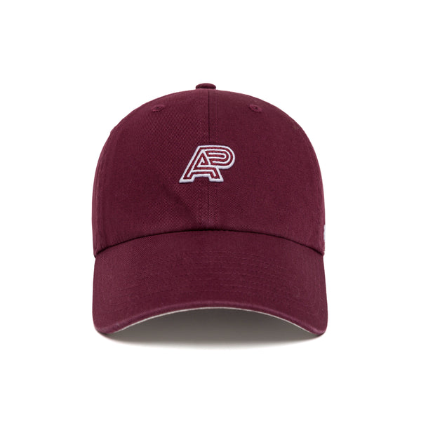 AP x ’47 CHAIN STITCHED CU HAT DARK MAROON