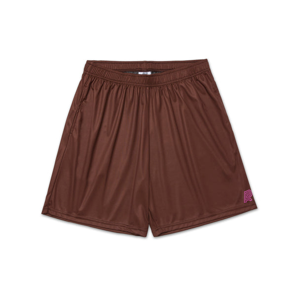 A&P MU MICRO MESH SHORTS BROWN/PINK
