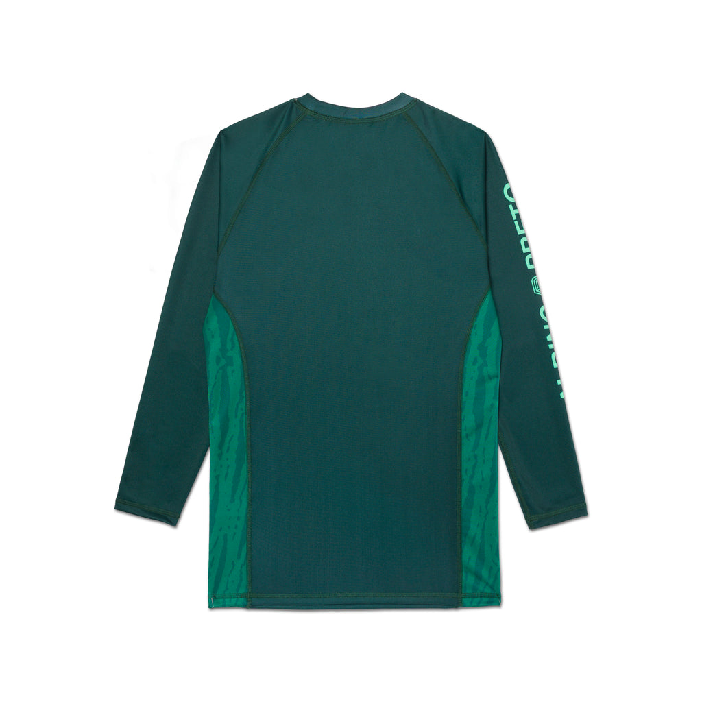 A&P WRASSE LS RASHGUARD GREEN