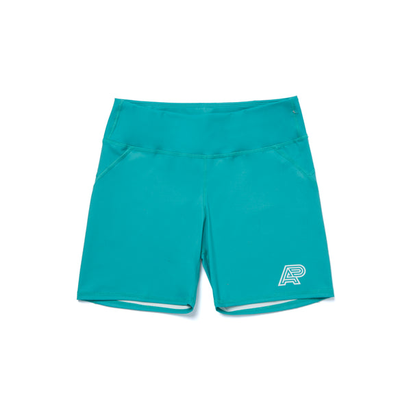 A&P WOMENS COMPRESSION SHORTS SEAFOAM