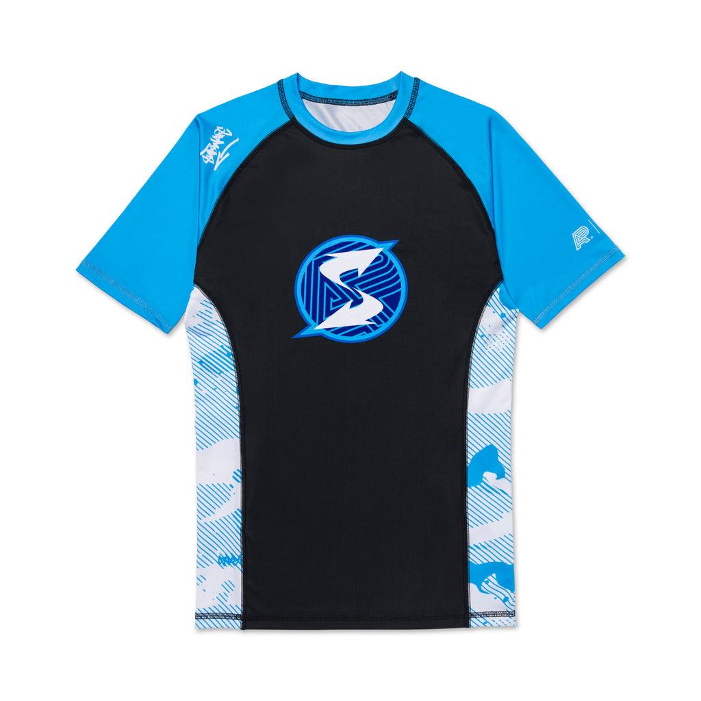 A&P x STASH SUBWARE® HALF CAMO RASHGUARD