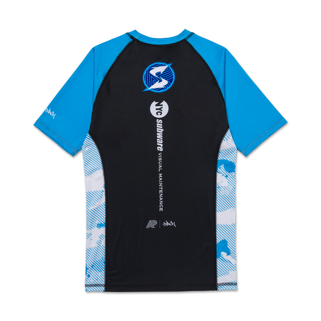A&P x STASH SUBWARE® HALF CAMO RASHGUARD