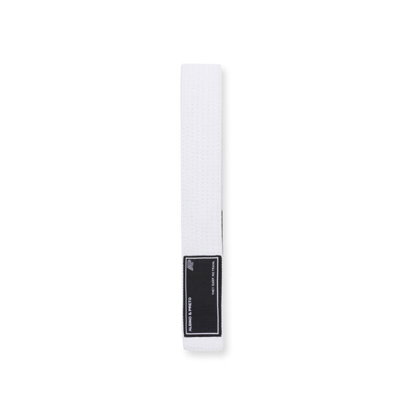 A&P KIDS HERRINGBONE CLASSIC BELT WHITE