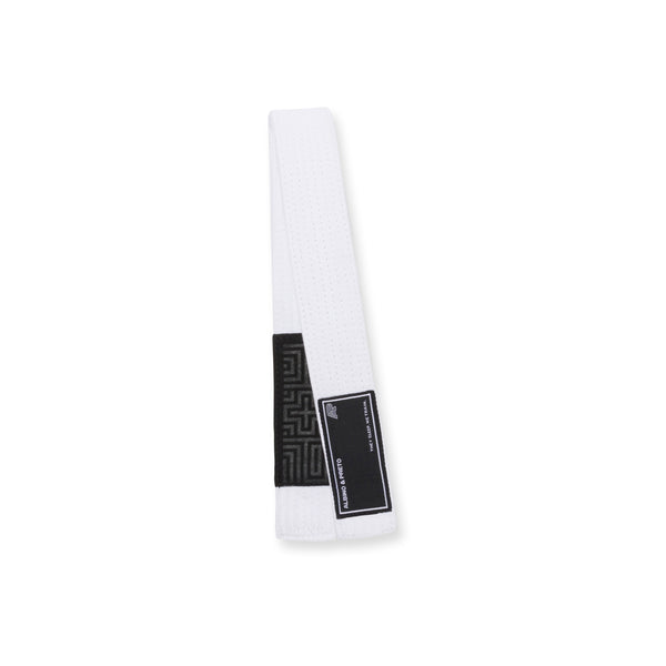 A&P KIDS HERRINGBONE CLASSIC BELT WHITE