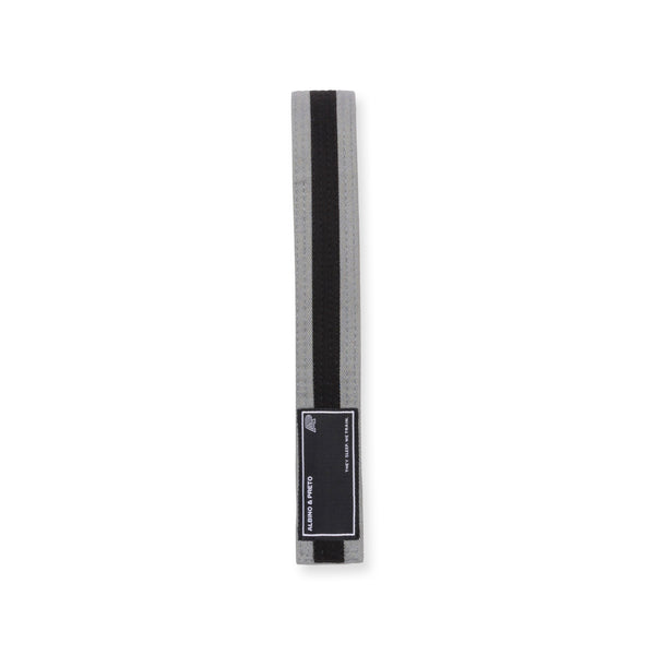 A&P KIDS HERRINGBONE CLASSIC BELT GREY/BLACK