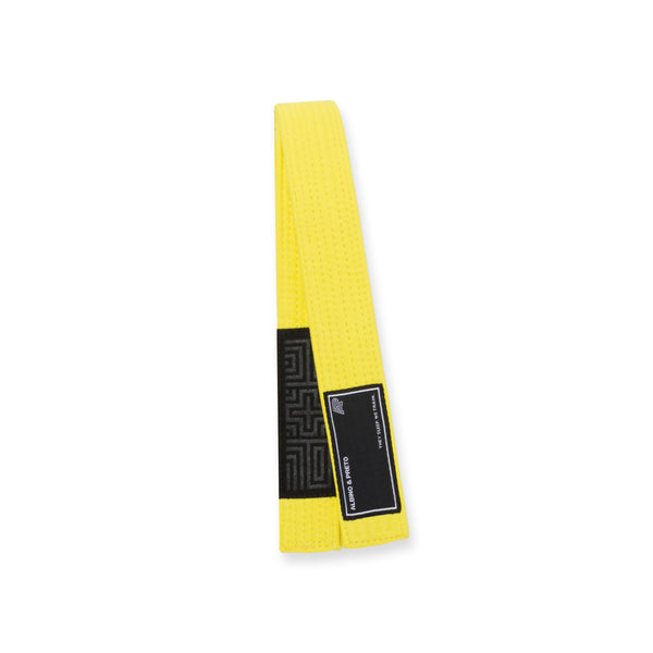 A&P KIDS HERRINGBONE CLASSIC BELT YELLOW