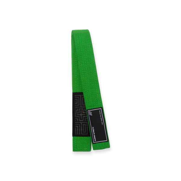 A&P KIDS HERRINGBONE CLASSIC BELT GREEN