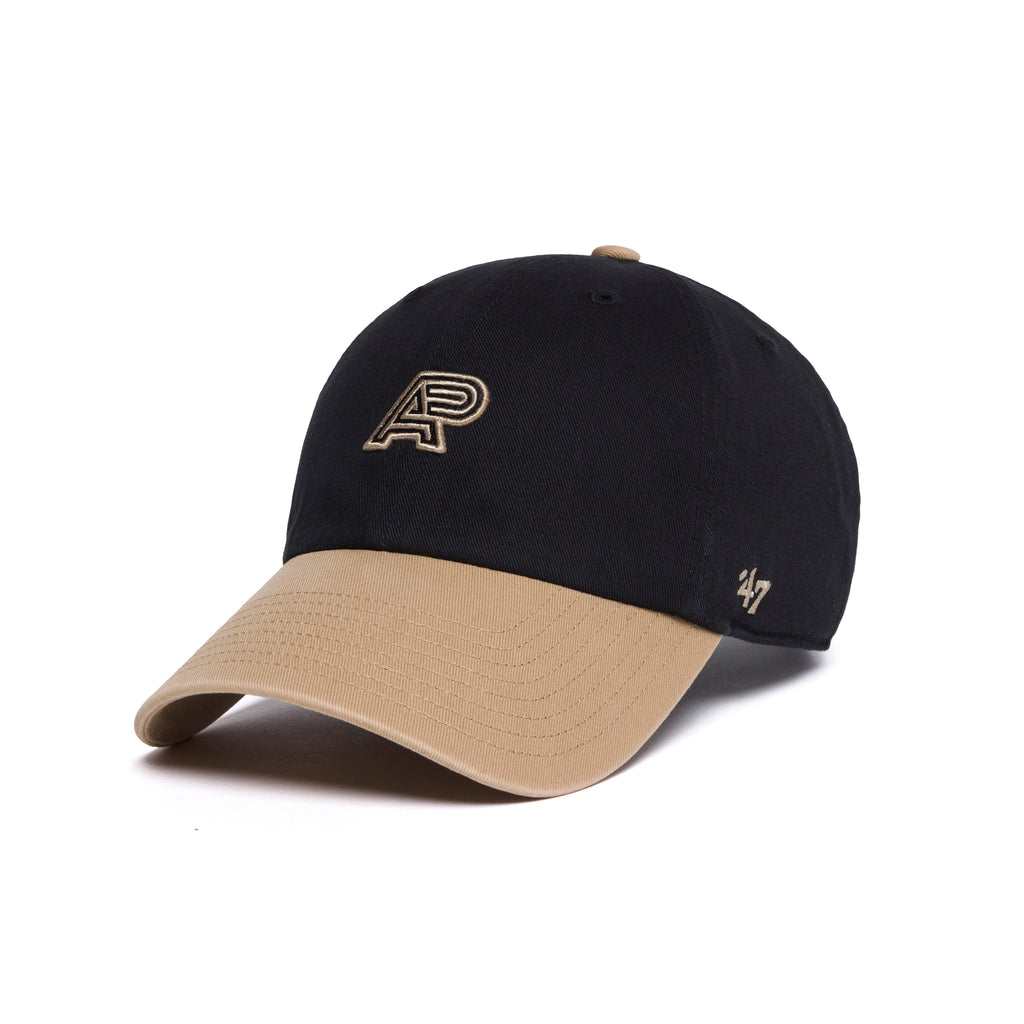 AP x ’47 TT CLEAN UP HAT BLACK/TAN