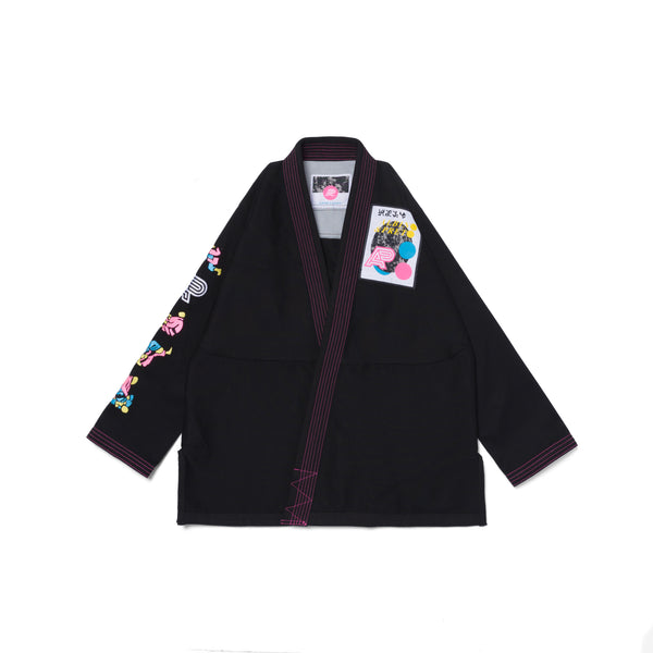 Kimono Jiu-Jitsu Albino & Preto Herringbone – Noir, Taille A2L, Neuf