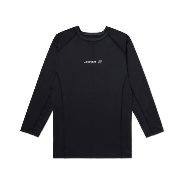 A&P x GOODFIGHT® RASHGUARD BLACK