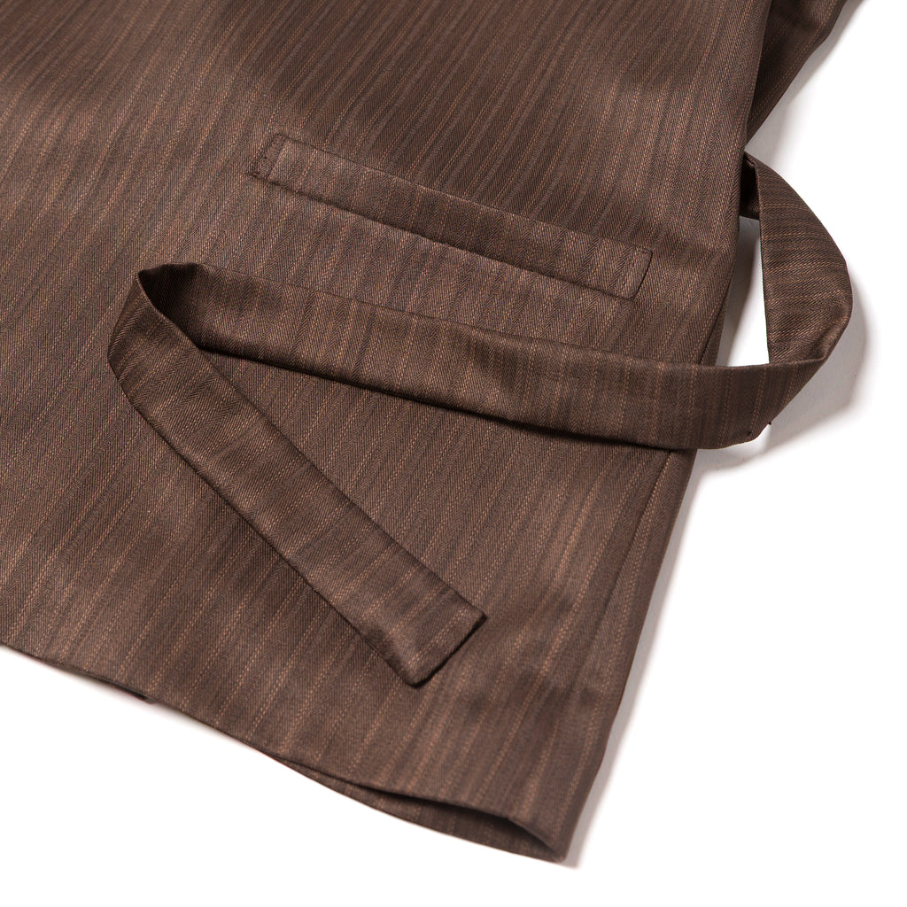 A&P x GOODFIGHT® GI ARTIFACT UNSTRUCTURED BLAZER (BROWN/HERRINGBONE)