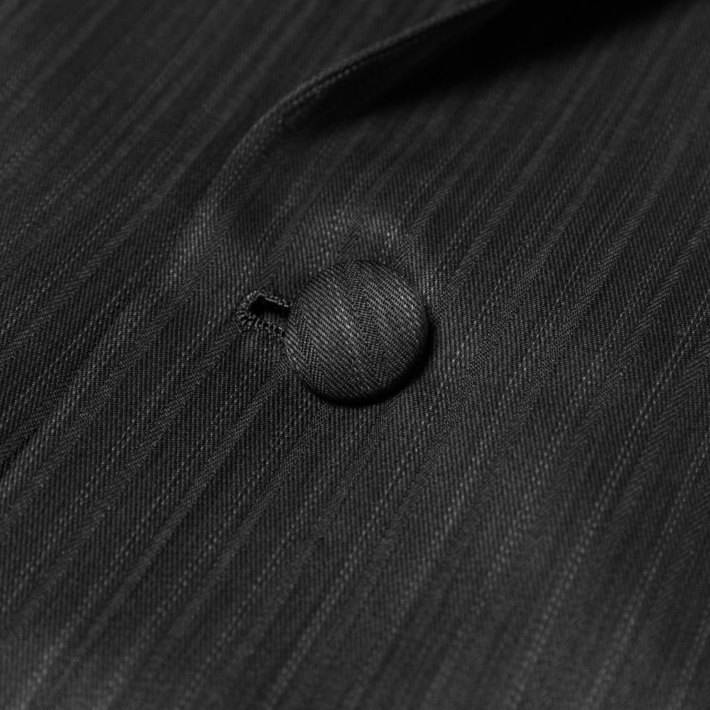 A&P x GOODFIGHT® GI ARTIFACT UNSTRUCTURED BLAZER (BLACK/HERRINGBONE)