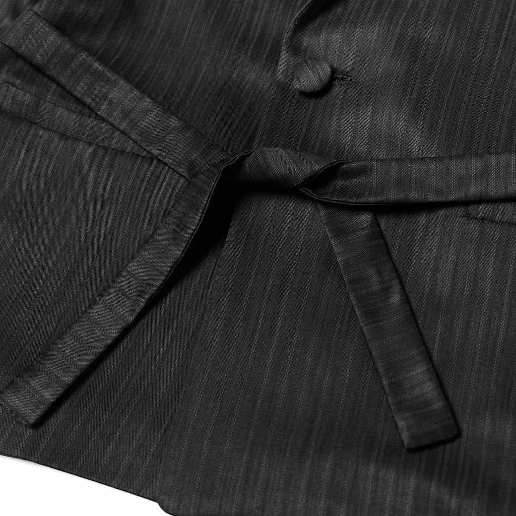 A&P x GOODFIGHT® GI ARTIFACT UNSTRUCTURED BLAZER (BLACK/HERRINGBONE)
