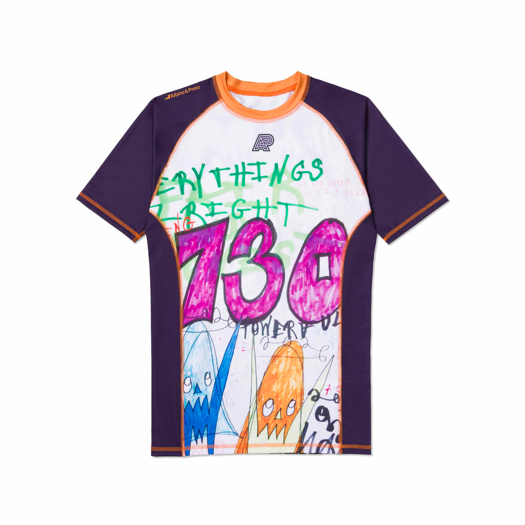 A&P x ASSPIZZA SS RASHGUARD