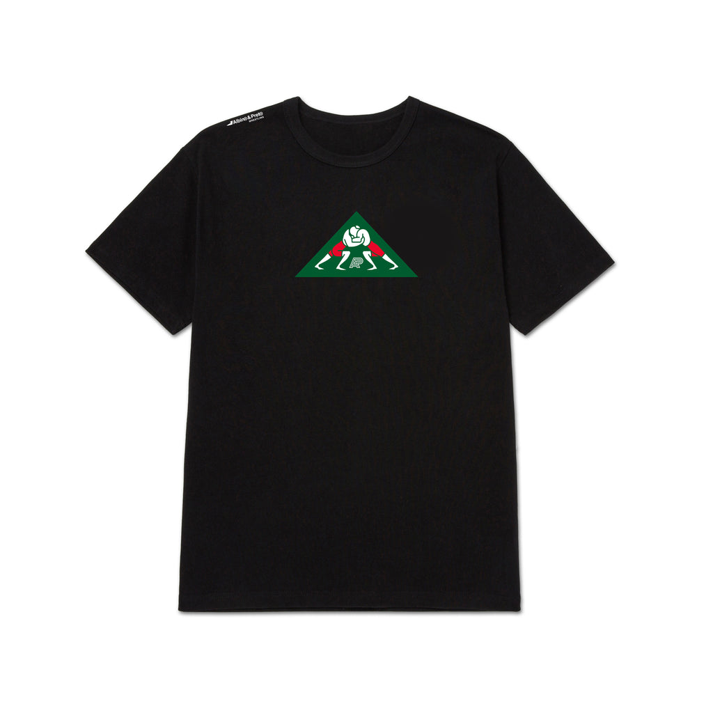 A&P WRESTLING CREST TEE GR