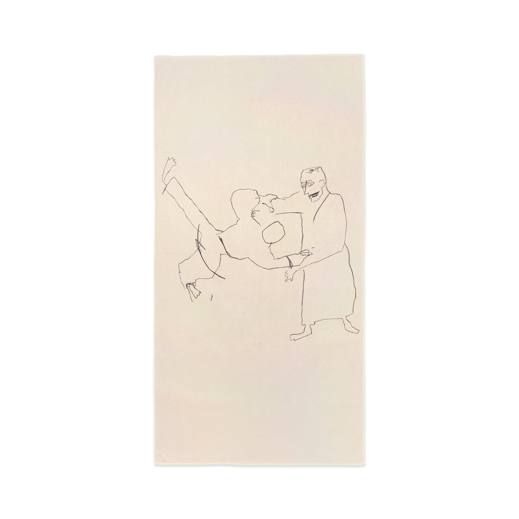 A&P x BASQUIAT ‘JIU JITSU’ TOWEL