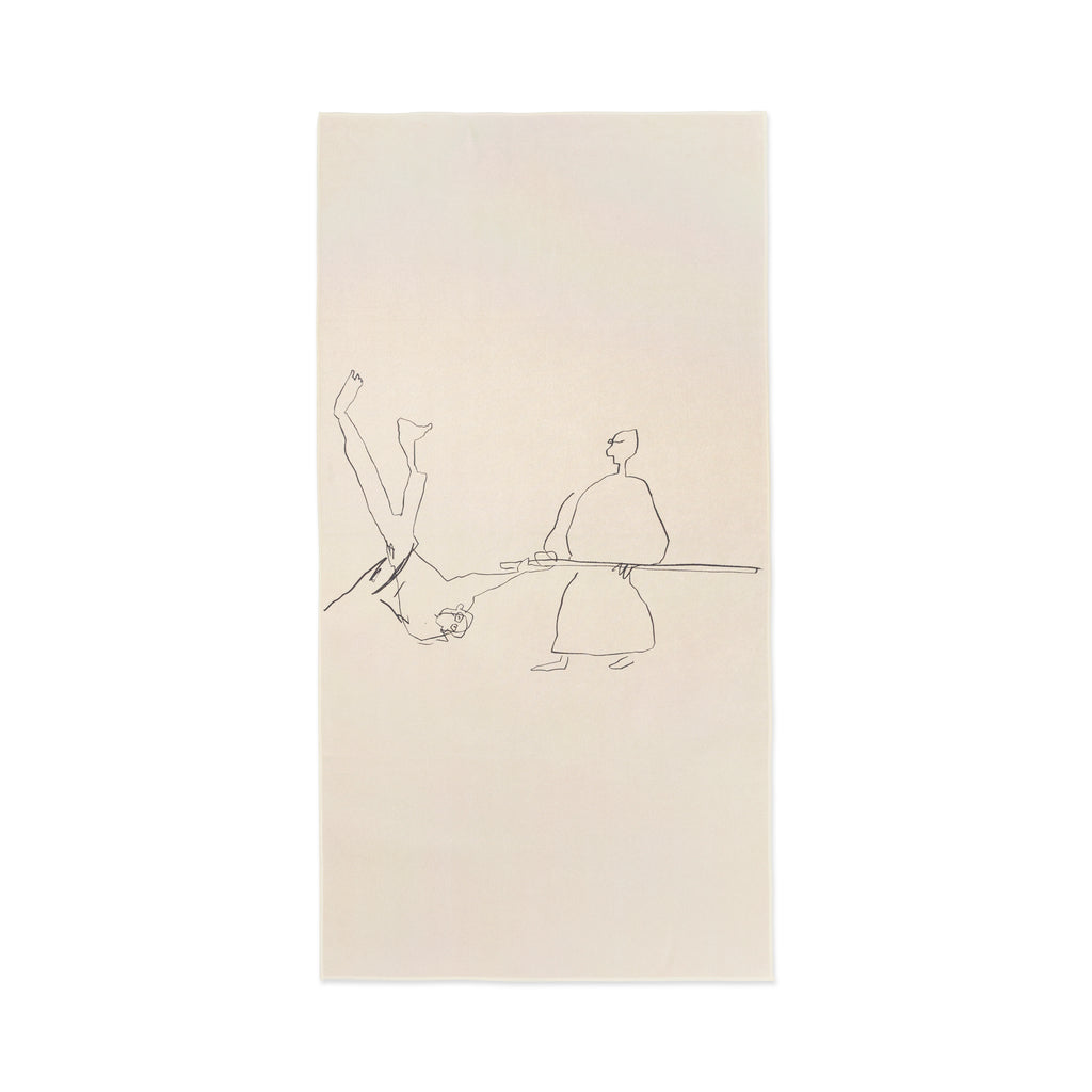 A&P x BASQUIAT ‘SAMURAI’ TOWEL