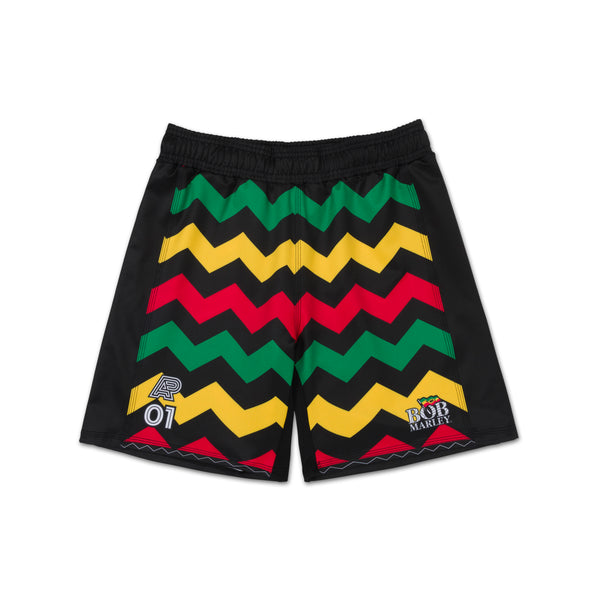 A&P x BOB MARLEY ONE LOVE SS SHORTS – ALBINO & PRETO
