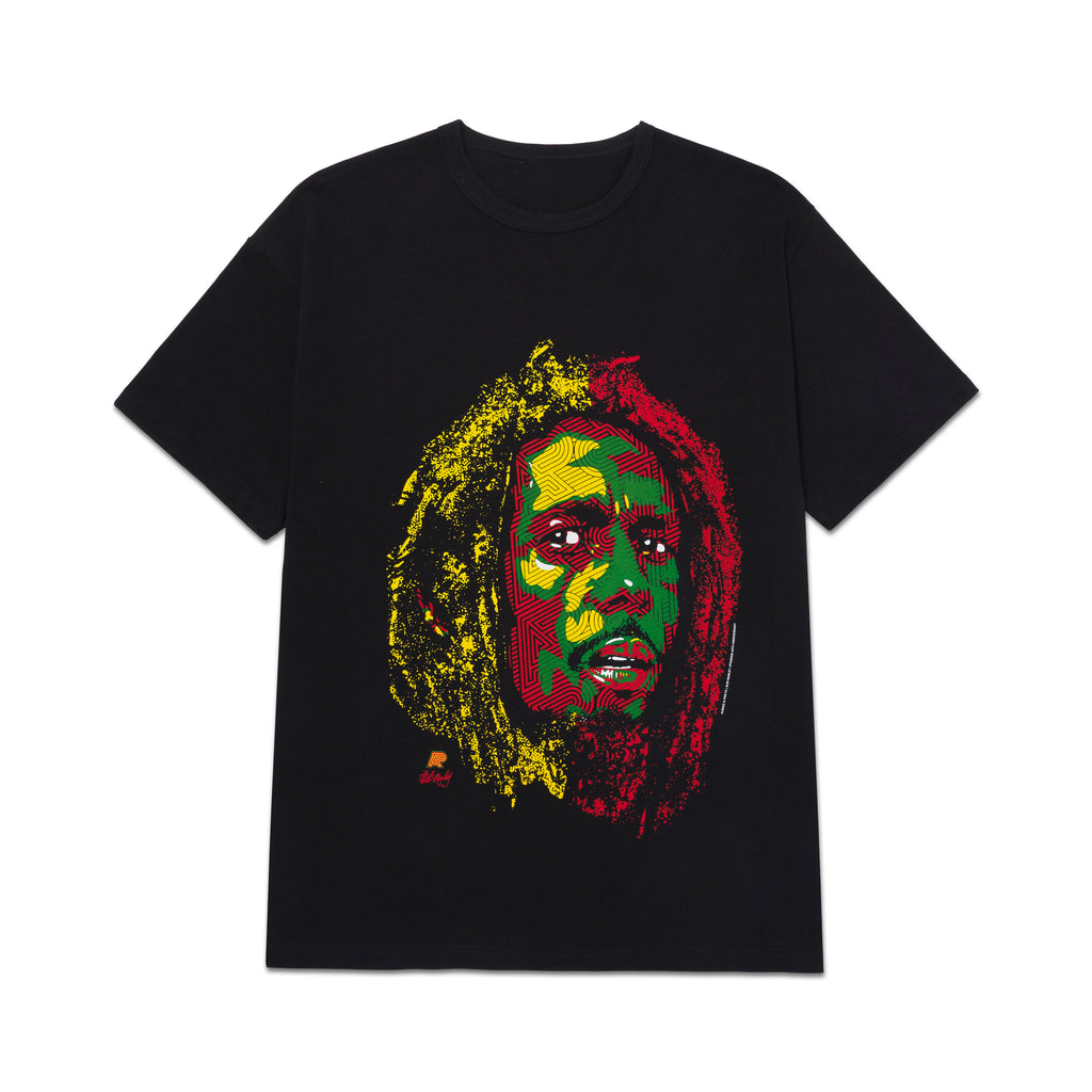 A&P x BOB MARLEY ’N.U.F.A.E’ TEE BLACK