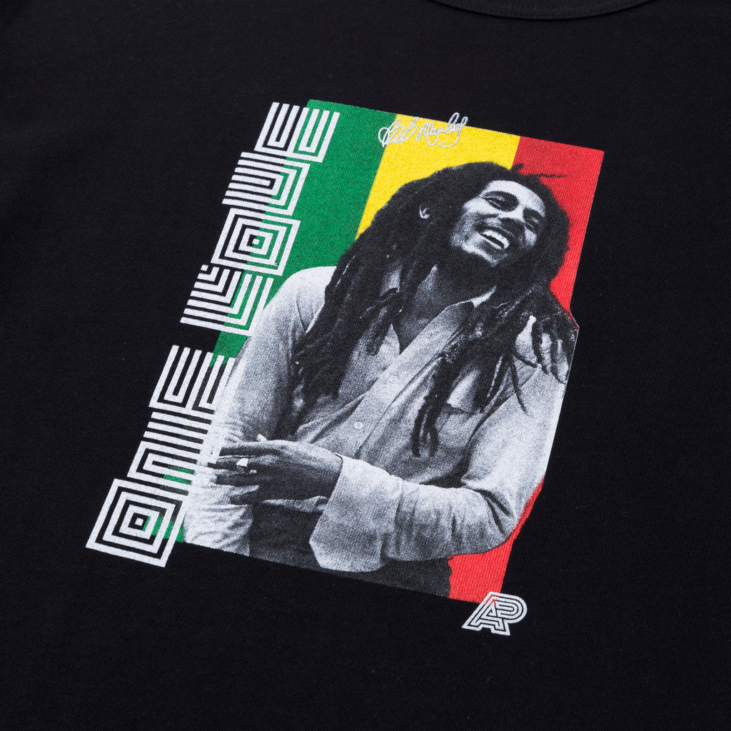 A&P x BOB MARLEY ONE LOVE TEE BLACK