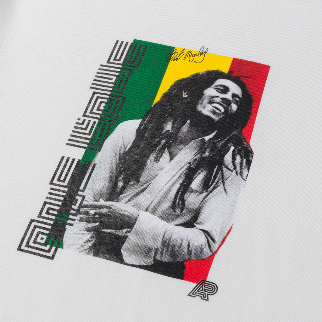 A&P x BOB MARLEY ONE LOVE TEE WHITE
