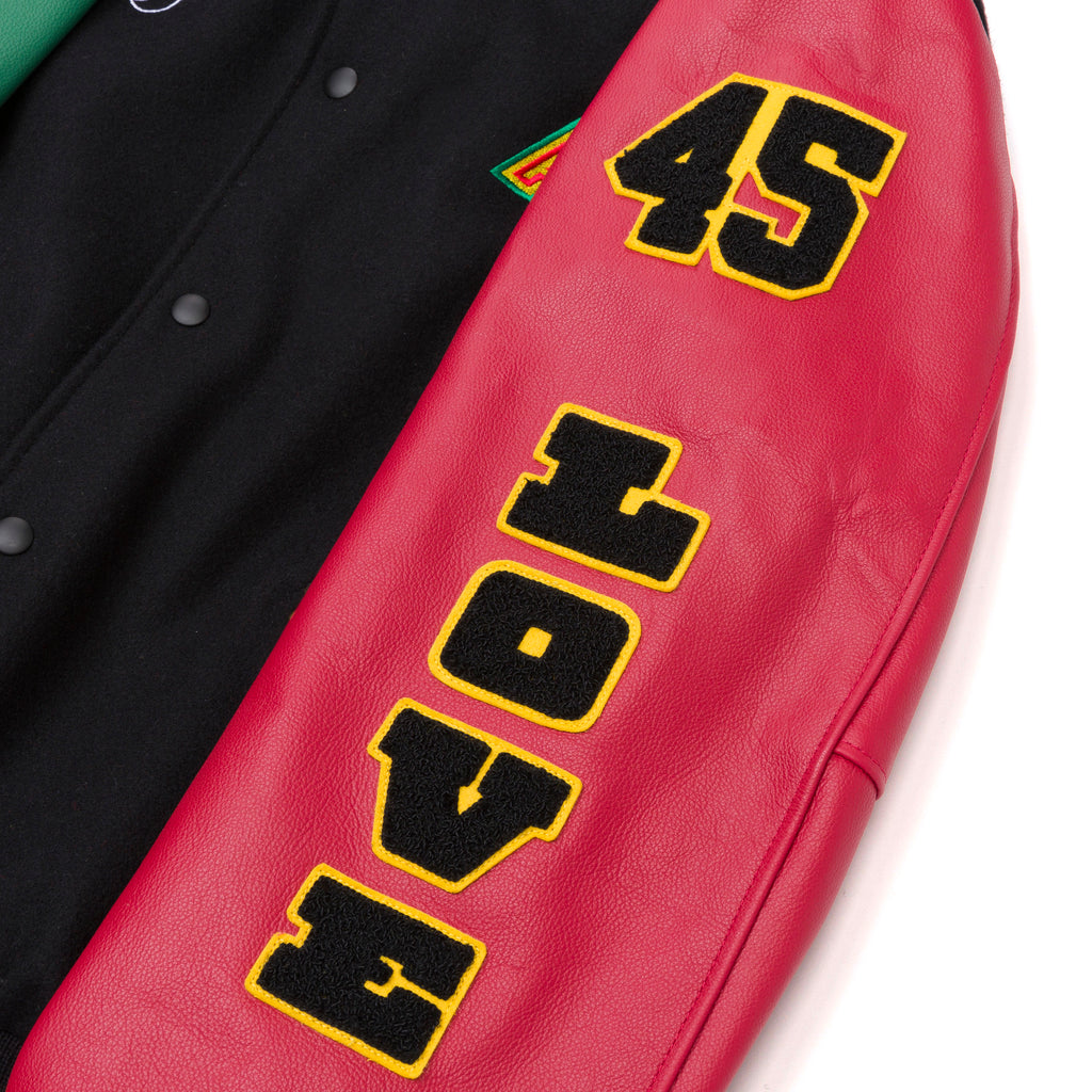 A&P x BOB MARLEY ONE LOVE VARSITY JACKET
