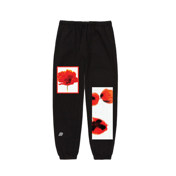 A&P FLORAL FURY SWEAT PANTS