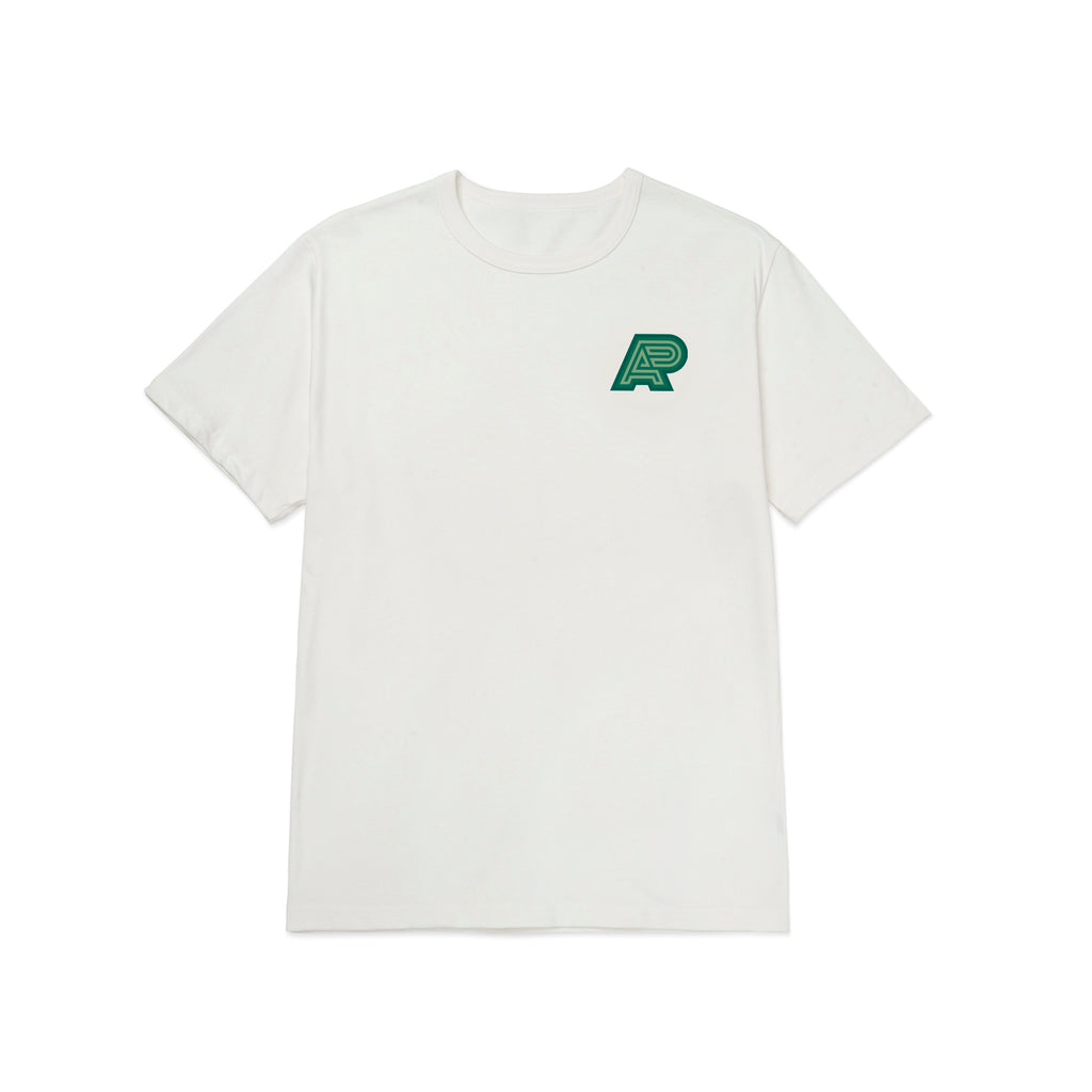 A&P GAS MARK TEE WHITE