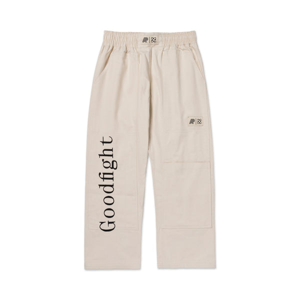 A&P x GOODFIGHT® WEARABLE GI PANTS UNBLEACHED