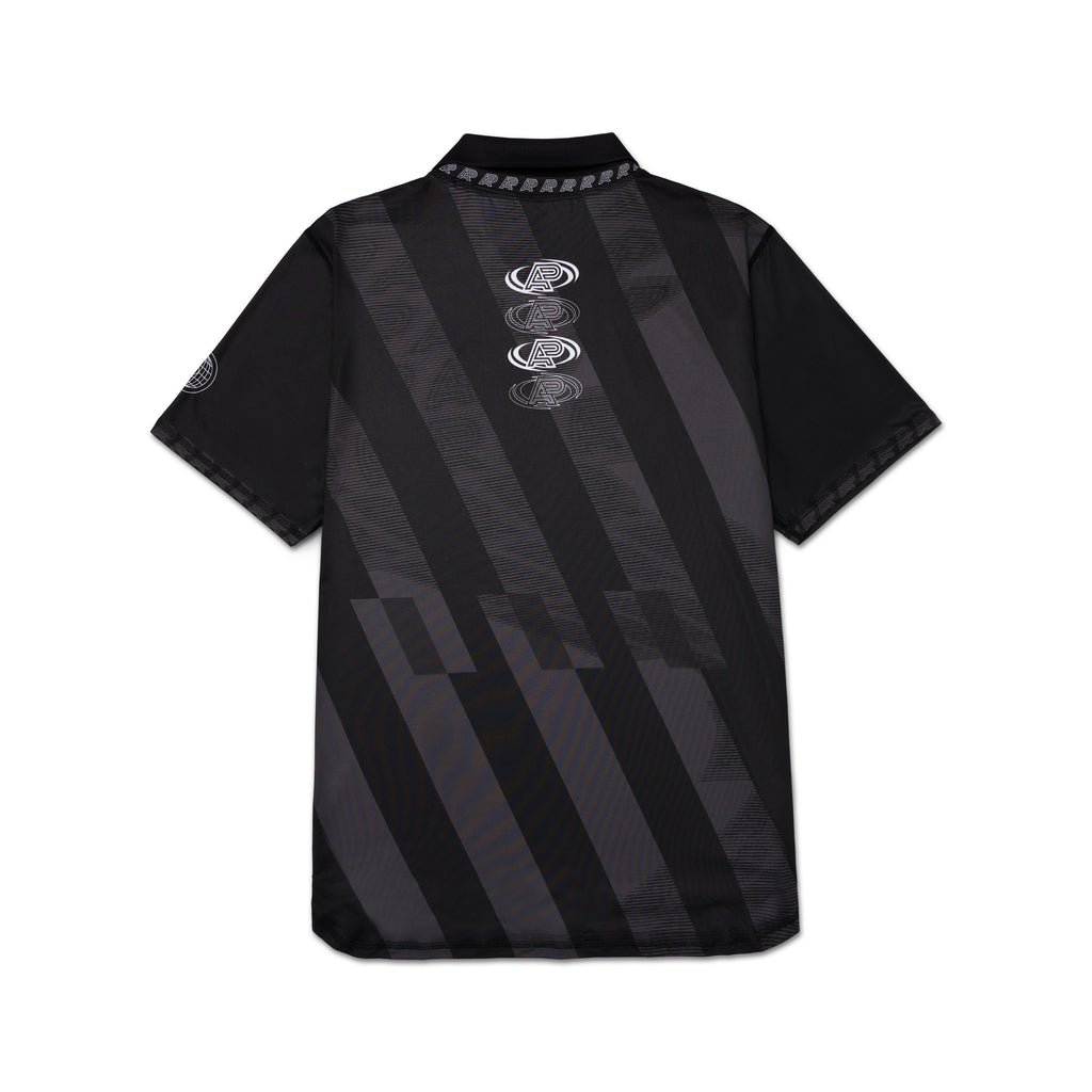 A&PWW GRAPPLING OVAL POLO SHIRT BLACK