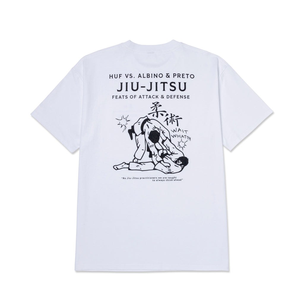 A&P x HUF® ‘FEATS OF’ SS TEE WHITE